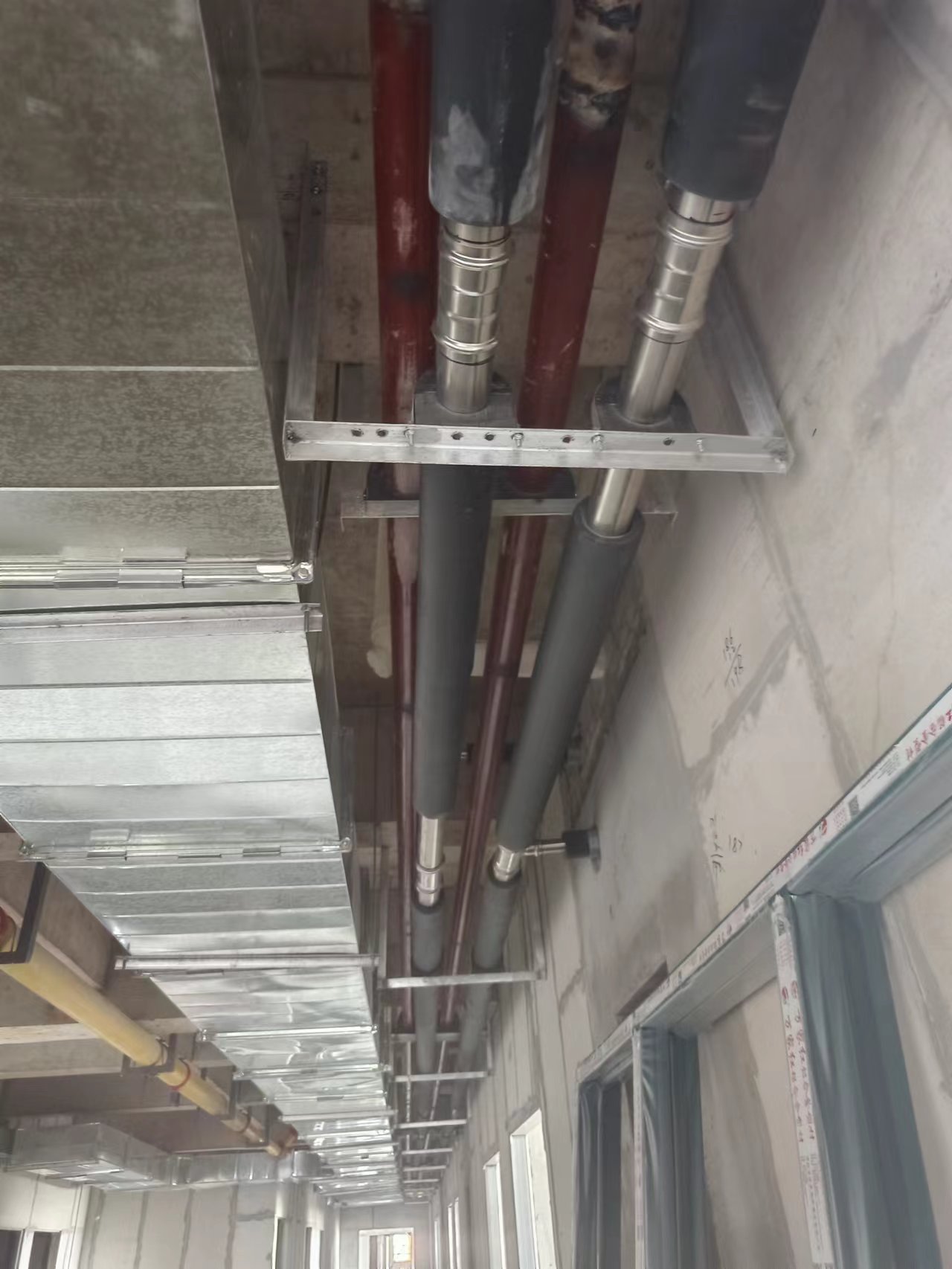 黃岡市中醫醫院不銹鋼水管工程